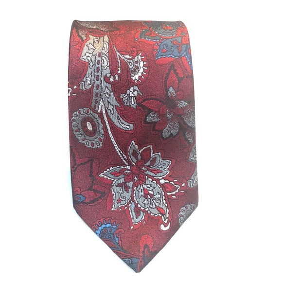 Oscar de la Renta Silk Tie NWOT - Picture 2 of 4